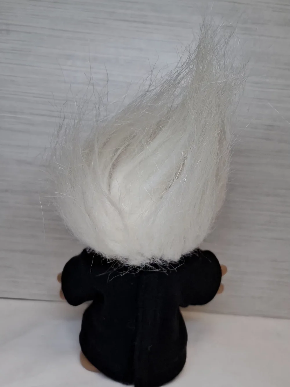 Vintage Troll Doll Dam Retired & Loving It White Hair 5